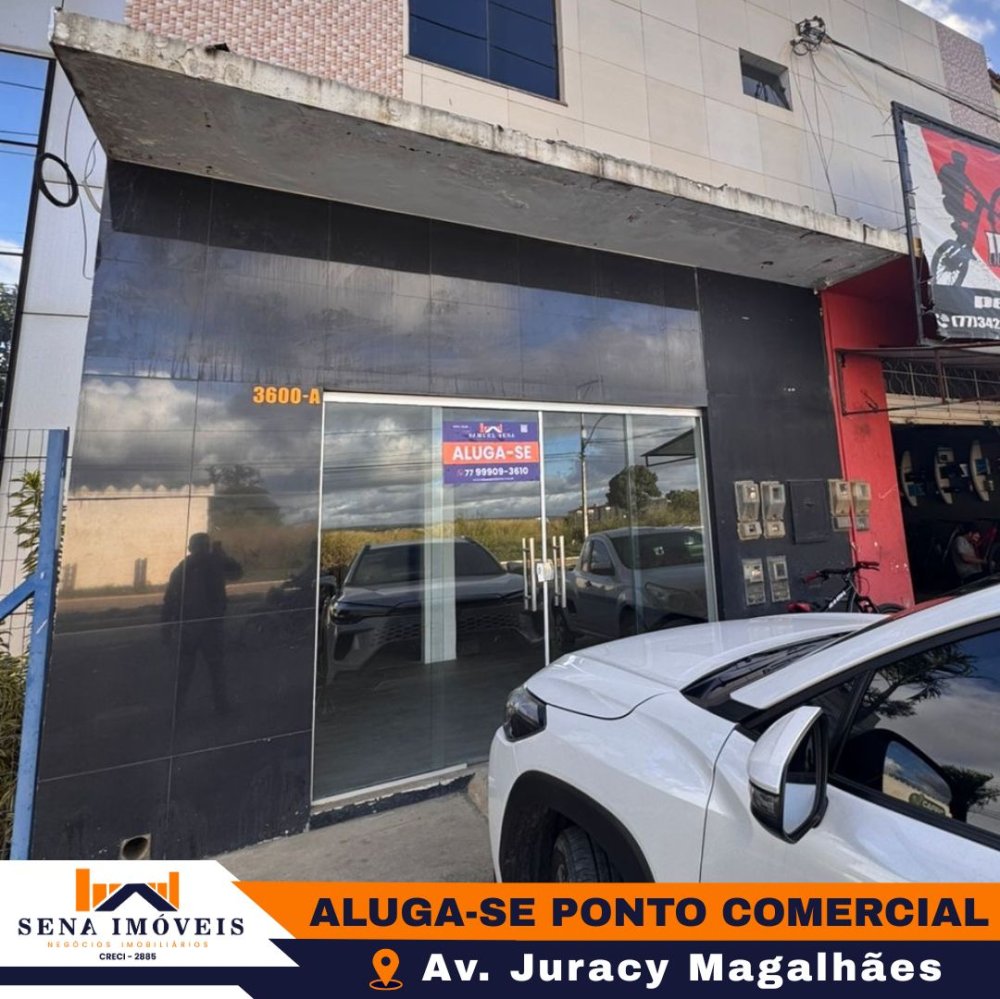 Ponto Comercial - Aluguel - Avenida Juracy Magalhães - Vitória da Conquista - BA